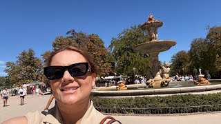 ESTOY EN  EL PARQUE DEL RETIRO EN MADRID #VLOG  #chictv 
