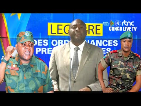 URGENT ORDONNANCE PRESIDENTIELLE LE Pdt FELIX TSHISEKEDI BOUGE L'APPREILLE SECURITAIRE