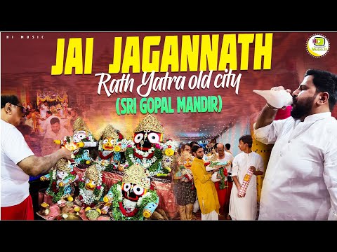 Jai Jagannath Rath Yatra 2025 | Sri Gopal Maharaj Temple| Old City Hyderabad Celebrations