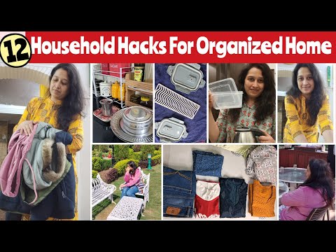 12 Unique Kitchen Hacks & Home Storage Ideas To Manage Household Activity||Useful HOMEMAKING Habits