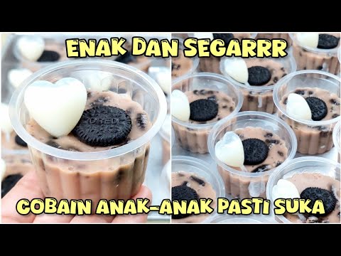 Puding Cup Untuk Jualan Dan Acara