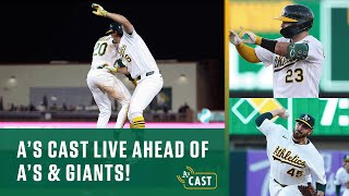 A's Cast Live Ahead of A's & Giants from NBC Sports! | Fran Riordan & Rich Aurilia Join Towny!