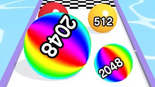 🔴 LIVE Ball Run 2048 Gameplay Android | New Level V2