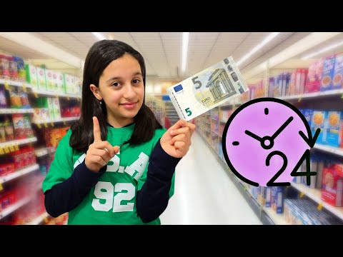 je survis avec 5€ pendant 24H  (challenge fou!) #sistersalipour #luniversdediana