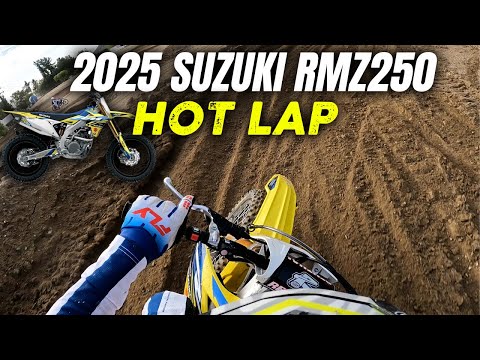 2025 SUZUKI RMZ250 HOT LAP