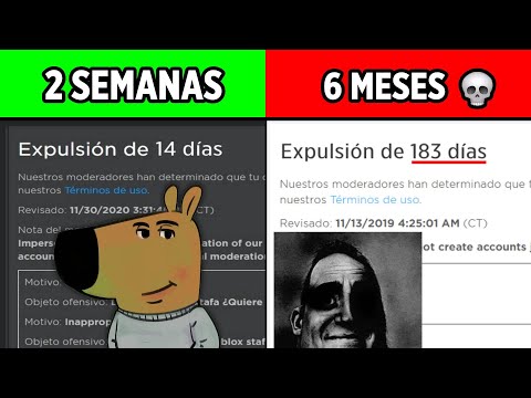 TODOS los Baneos Raros y Eliminados de Roblox