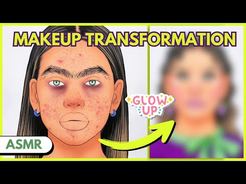 MAKEUP TRANSFORMATION | Beauty, Makeup ASMR | Satisfying
