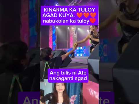 Bat mo kasi hinila kuya naskatan tuloy SI ate #viralvideo