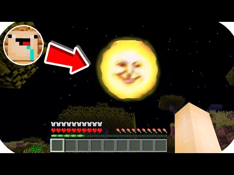 ESA NO ES LA LUNA... NO LA MIRES 😰 🌖 BEBÉ NOOB en MINECRAFT