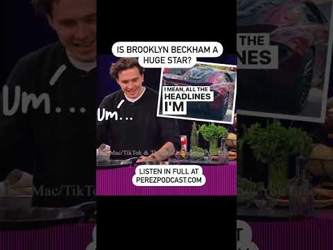 #Is Brooklyn Beckham A Huge Star? | Perez Hilton