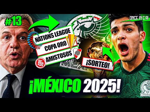 ESTO LE ESPERA A LA SELECCIÓN MEXICANA EN EL 2025