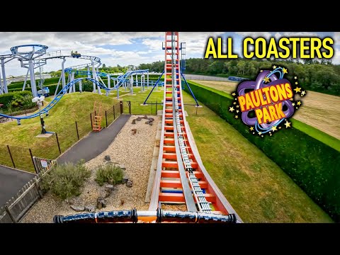 Paultons Park - ALL Roller Coasters - POV