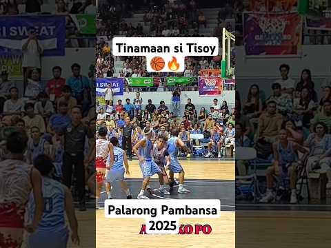 Tinamaan si Tisoy #palarongpambansa #2025