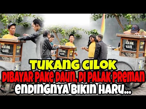 ODGJ BORONG CILOK DIBAYAR PAKE DAUN, DI PALAK PREMAN!! ENDINGNYA BIKIN HARU...