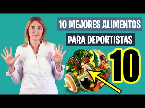 Los 10 ALIMENTOS CLAVE para DEPORTISTAS | Alimentos para rendimiento deportivo | Nutrición deportiva