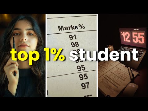 how to be the PERFECT student ✨💯 study tips, discipline, routine, productivity hack to get 95% marks