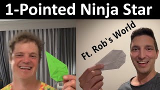 Origami 1-Pointed Ninja Star