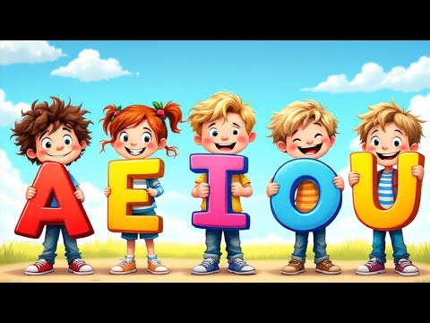 Spanish Vowel Song for Kids  Learn A, E, I, O, U with Fun and Music  Canción de Vocales en Español