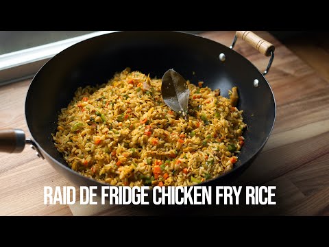 Use Leftovers To Make This Simple But Amazing Chicken Fried Rice