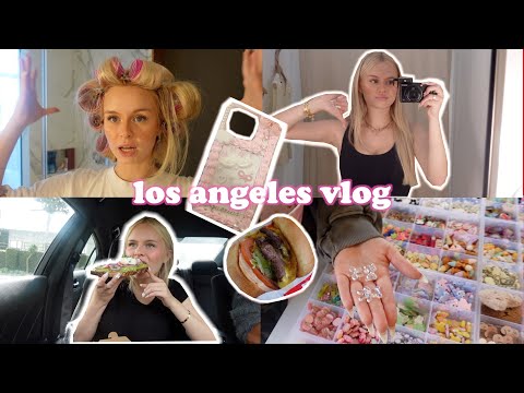 what I do & eat in a week in los angeles