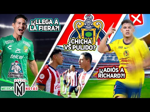 La VERDAD de James Rodríguez al León✅| ¡¿PROBLEMAS Pulido-Chicharito?!🔥|OFERTA por Richard Sánchez💰