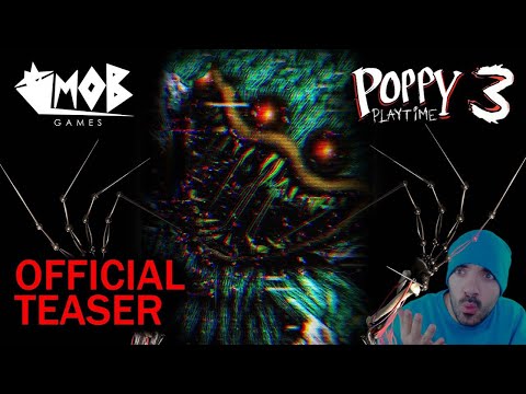 Poppy Playtime: Chapter 3 - TRAILER 2023 (Reacción) 