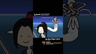 118.5 - Where Winds Meet Promotion!!! 🔥🔥🍃‼️ | #myghostfriend #animation #shorts #dsand #anime #cute