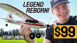 BEST Beginner RC Airplane Ever!!! - FMS PA-18 Super Cub RTF 🔥