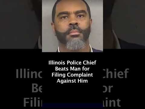 Chief of Police Attacks Man Filing Complaint Against Him - Carl Scott - Robbins Illinois