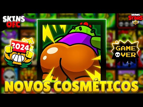 REVELEI! TODOS OS NOVOS COSMÉTICOS DO BRAWL STARS