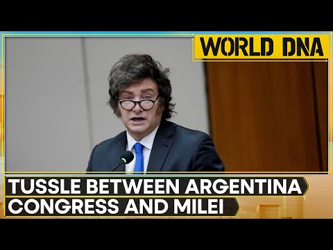 YouTube video thumbnail: Argentina Senate Votes to Overturn Milei's Veto on Provincial Funding