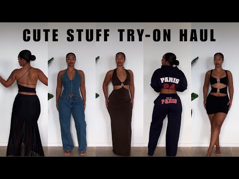 CUTE STUFF TRY-ON HAUL | DRESSES, DENIM AND SWEATS FROM WHITEFOX