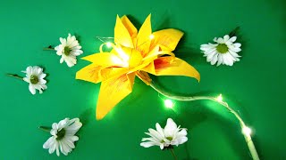 DIY paper flower  Paper crafts