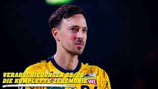 Verabschiedungen Rhein-Neckar Löwen Saison 2025/26 - Die komplette Zeremonie