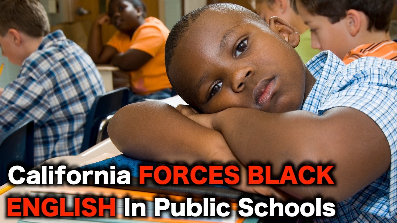 Black Activists DEMAND California Schools Teach HOOD SPEAK