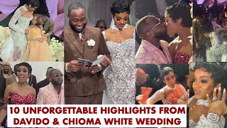 Davido And Chioma White Wedding Highlights You Must Have Missed. 