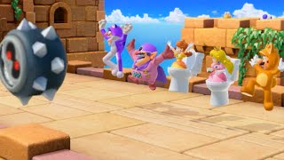 PEACH TOILET Invades Super Mario Party! 🚽 (WTF Mod)