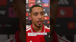 Youri Tielemans on the defeat to City #mufc #unitedtalkspod #premierleague #manunited #Tielemans