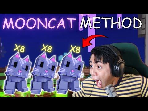 MOONCAT METHOD! 100KG DAW?! - GROW A GARDEN - ROBLOX