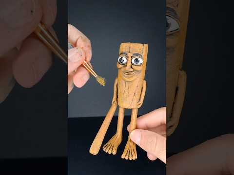 HICE a TUNG TUNG TUNG SAHUR #manualidades #meme #tungtungtungsahur #art #arte #toys #brainrot #dye
