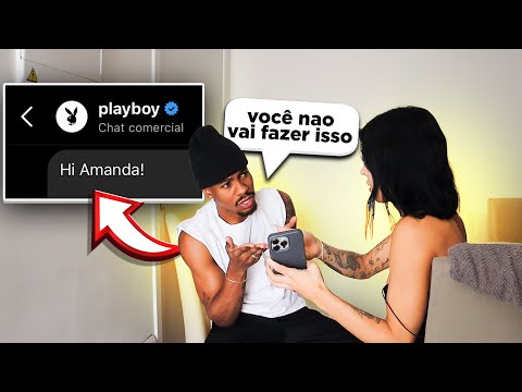 A PLAYBOY ME CHAMOU PRA UM ENSAIO SENS74L (trollagem)