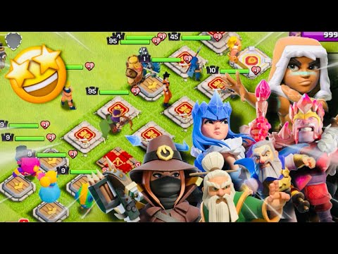 2025 Top 15 super heroes in clash of clans!!