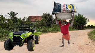 Smart Abu Picks Up Trash to Protect the Environment for Mom