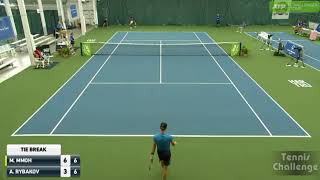 Michael Mmoh vs Alex Rybakov/ CHARLOTTESVILLE 2019  Highlights