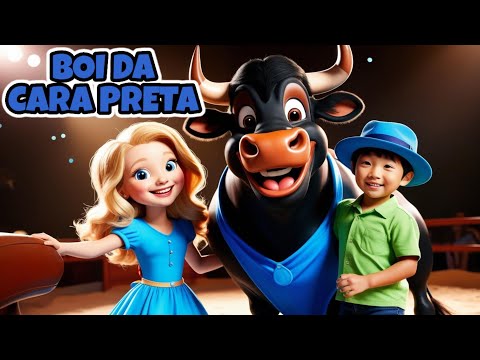 BOI DA CARA PRETA - NOVA VERSÃO - INFINITO UNIVERSO COLORIDO KIDS - MÚSICA INFANTIL