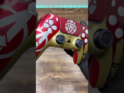 Custom PlayStation5 Controller For ironman #marvel #avengers