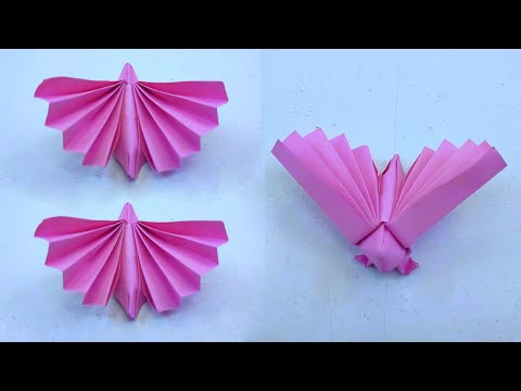 How To Make Butterfly With Paper Easy | Origami Paper Butterflies | Easy Craft | DIY Crafts