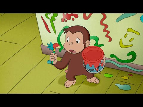 As Paredes Não São Para Pintar 🐵 George, o Curioso 🐵 Desenhos Animados