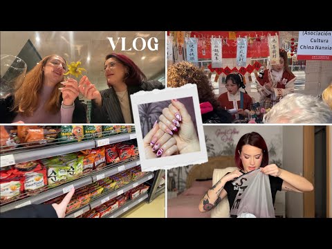 VLOG | mi súper asiatico fav + haul, quedada de gildas, evento y año nuevo chino 🐍♥️🍜