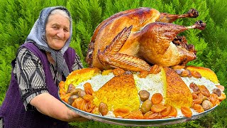 Grandma’s Secrets: Roasted A Giant 12KG Turkey Over Rice in the Village!